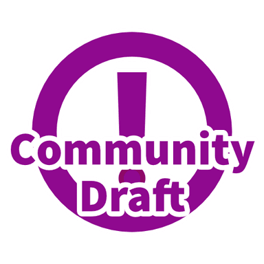 Community Draft Logo